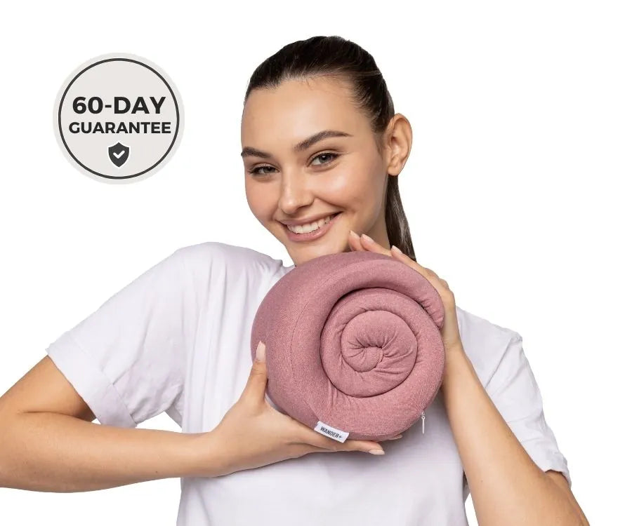 WANDER+ Pillow in Red, product photo
