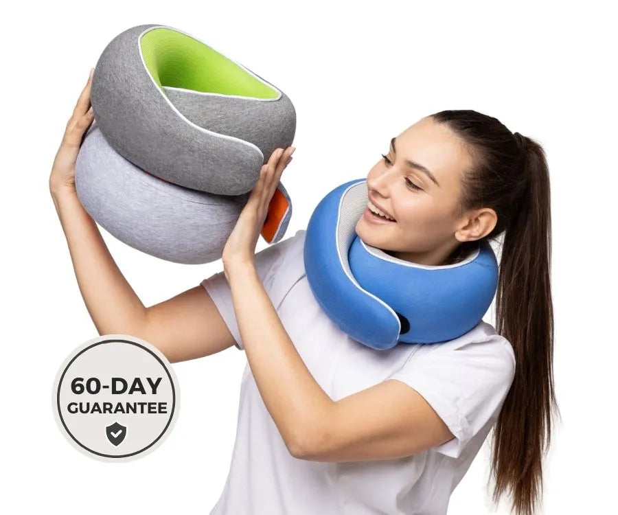WANDER+ Pillow in Blue, product photo